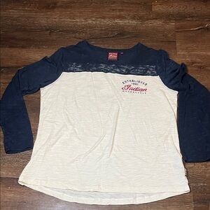 Indian Motorcycle Women's Long Sleeve Shirt NWOT XL